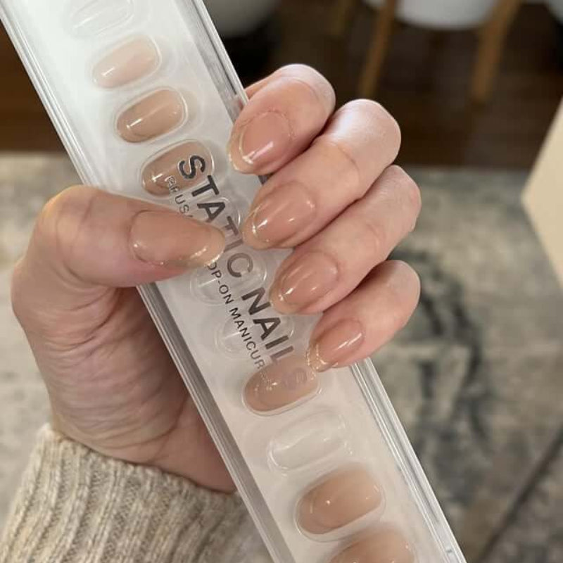2 Pack French Stick On Nails