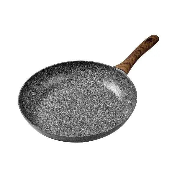Black Aluminum Non-Stick Frying Pan – 24 cm