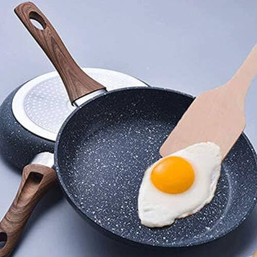 Black Aluminum Non-Stick Frying Pan – 24 cm