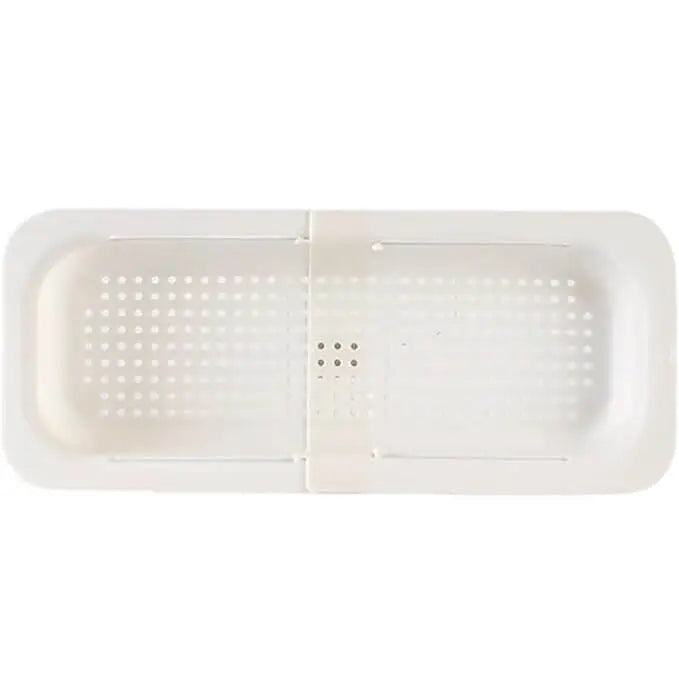 Extendable Over The Sink Kitchen Strainer and Colander Basket