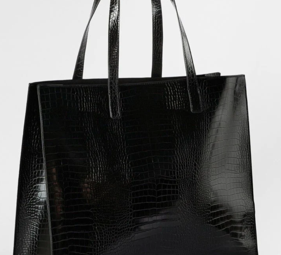 Allicon Mock Croc Icon Tote Bag