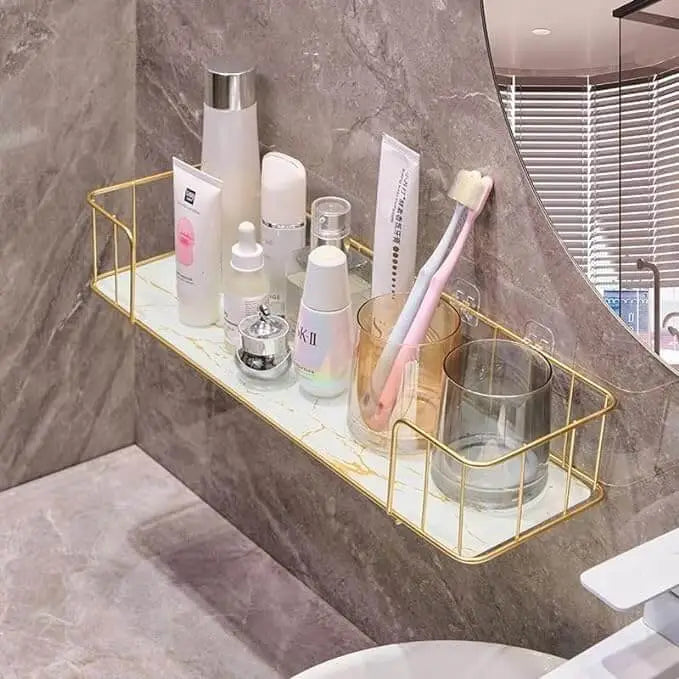 Small Bathroom Vanity Storage Rack