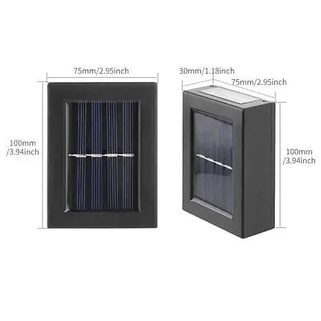 Small Outdoor Solar Wall Light