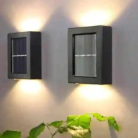 Small Outdoor Solar Wall Light