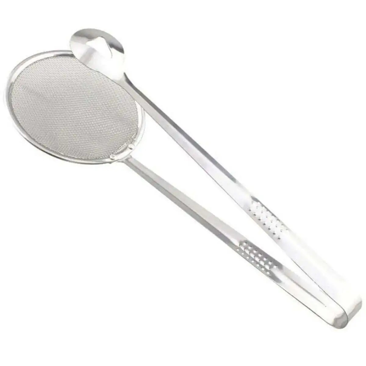 Stainless Steel 2 in 1 Food Spoon Strainer
