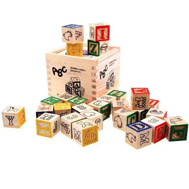 27pcs Wood Blocks