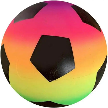 Kids Rainbow Multicolor Soccer Ball