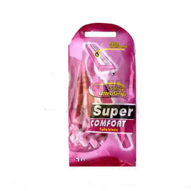Pack of 10 Triple Blade Disposable Razor