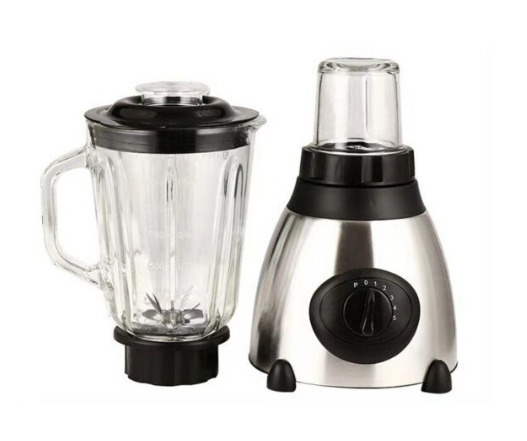 JG-166 2 IN 1 Blender Ice Crusher Stainless Steel