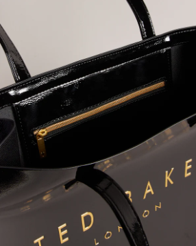 Ted Baker Women's Crinkon-Crinkle Icon Bag Black