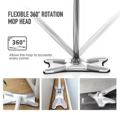 X-Type Microfiber Floor Mop